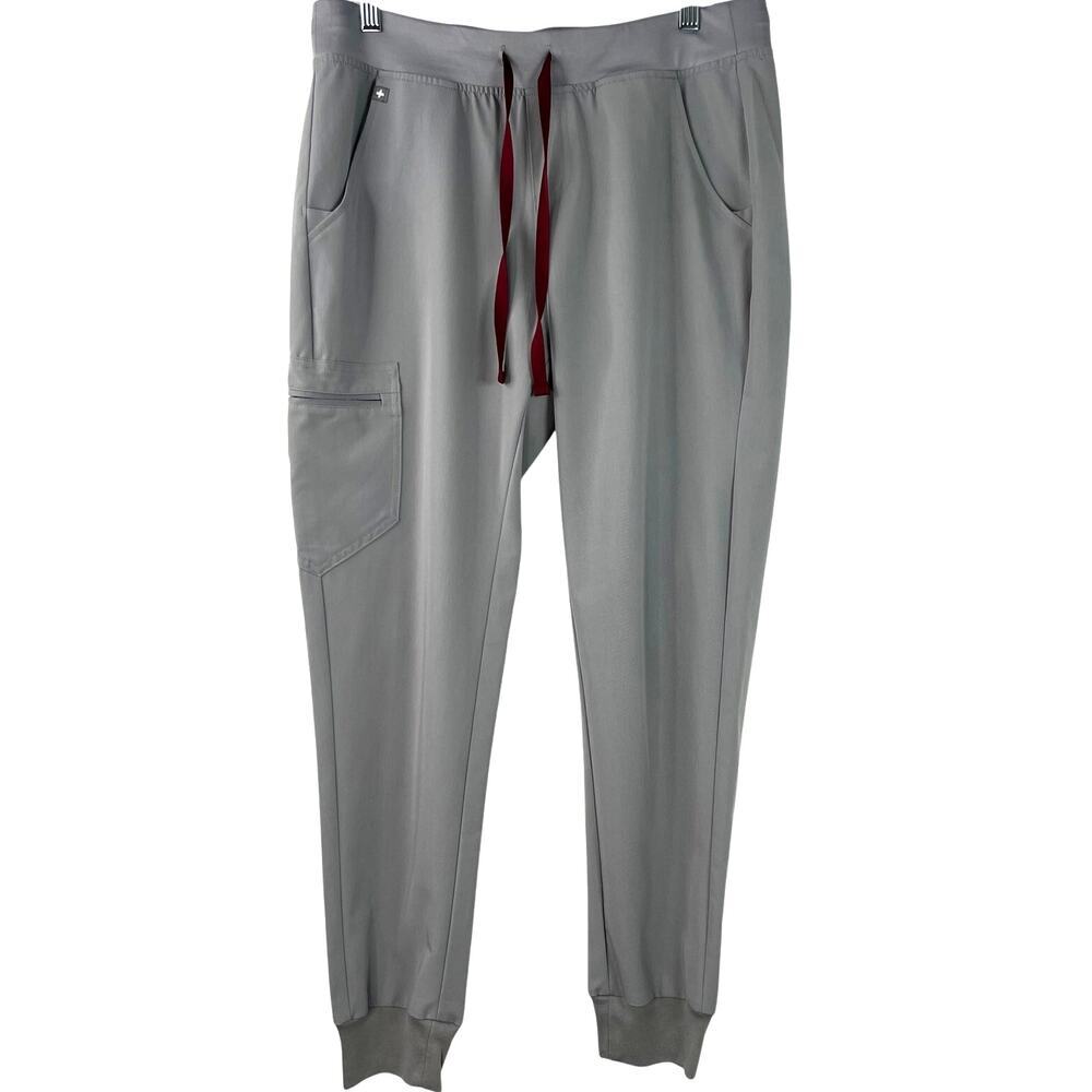 FIGS Women's Zamora Jogger Scrub Pants Pull-on Elastic Drawstring Waist Size M